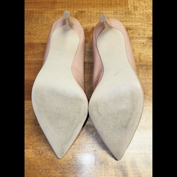 Women's EUC Steve Madden Daisie Dark Blush Patent Stiletto High Heel Pump US 9 - Picture 11 of 14